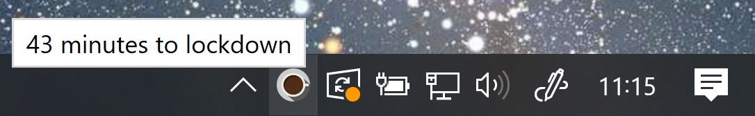 task bar icon